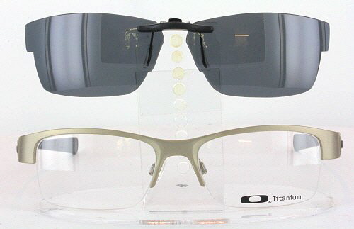 Custom Made for Oakley Polarized Clip-On Sunglasses  (Eyeglasses Not Included)