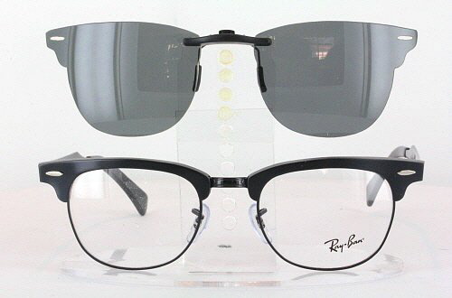 ray ban clip on glasses