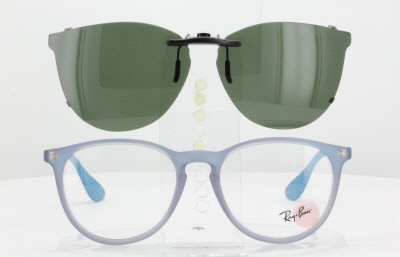 Custom made for Ray-Ban prescription Rx eyeglasses: Custom Made for Ray-Ban RB-RB7046-51X18-T Polarized Sunglasses (Eyeglasses Not Included)